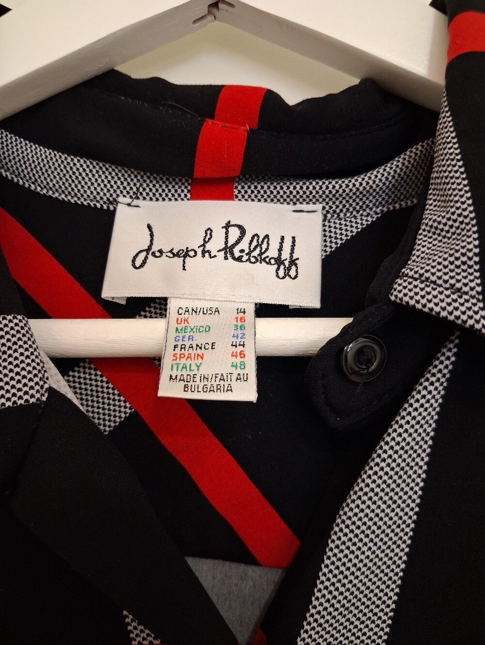 Joseph Ribkoff Plaid Tunic - Picture 2 of 6